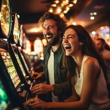 Tampilan meja Domino QQ di platform slot gacor dengan kartu domino dan tombol kontrol permainan